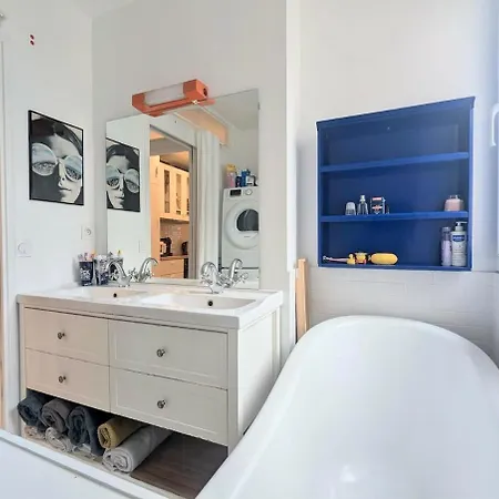 Appartamento élégant, Moderne Et Paisible Parigi